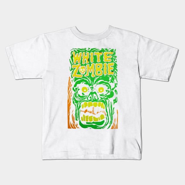 White zombie Trend Kids T-Shirt by BiteBliss